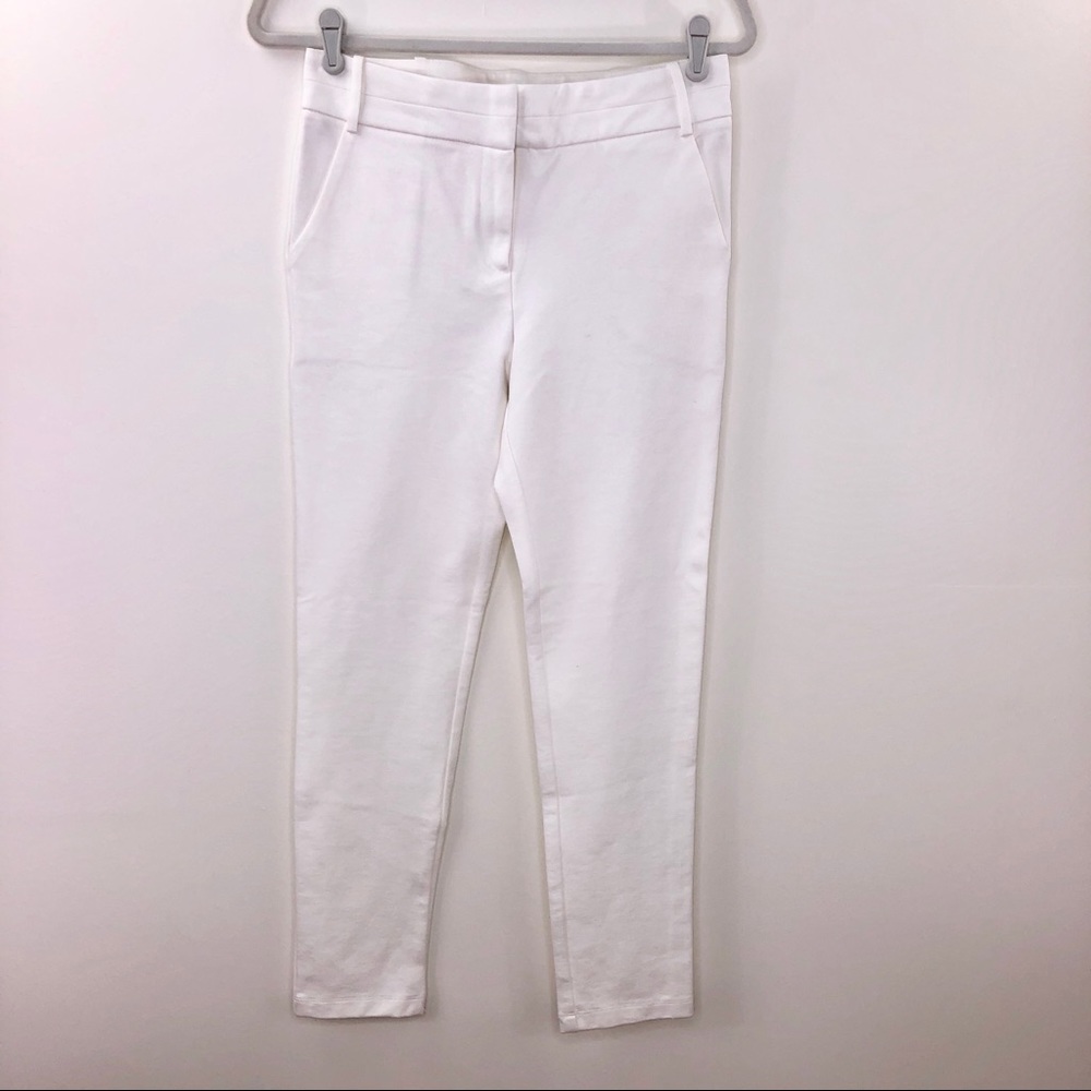 White Pants - Skinny Stretch- Large